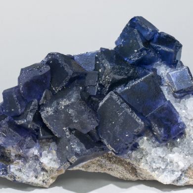 Fluorite with Quartz