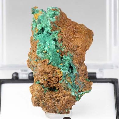 Kipushite with Pseudomalachite