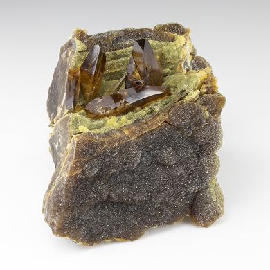 Barite with Calcite