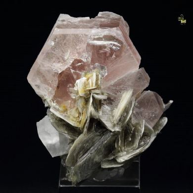 gem FLUORAPATITE, MUSCOVITE