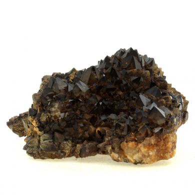 Quartz Morion + Plumbogummite. 941.0 ct.