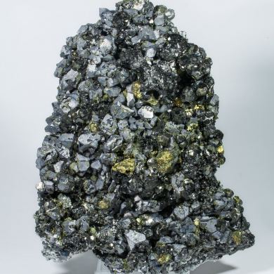 Galena with Sphalerite and Chalcopyrite
