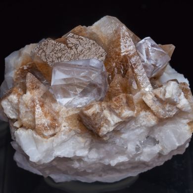 Fluorite with Calcite