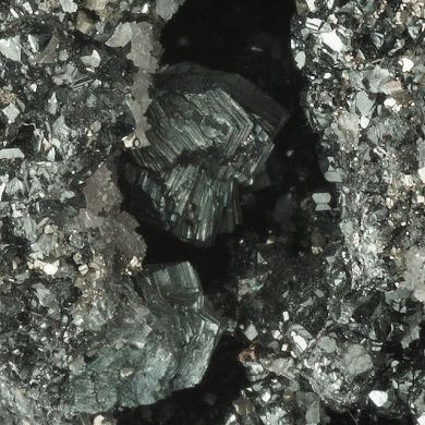 Semseyite, Sphalerite