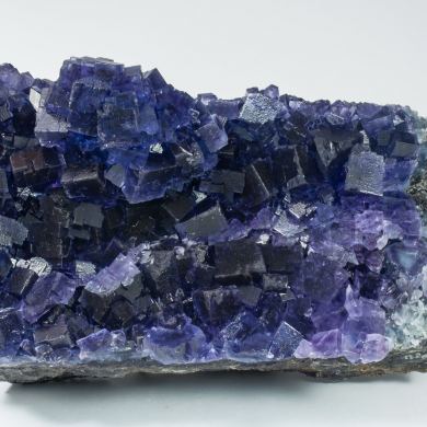 Fluorite with Calcite