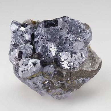 Galena with Dolomite, Chalcopyrite