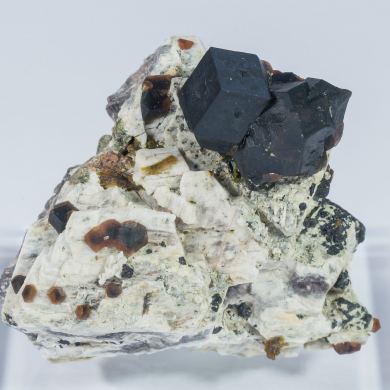 Andradite with Microcline