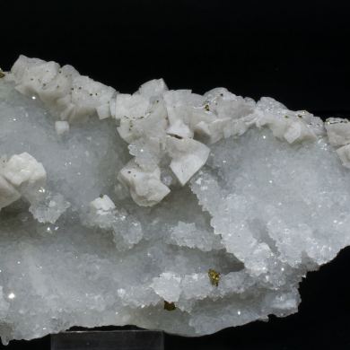 Dolomite with Chalcopyrite and Quartz