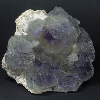 Fluorite with Quartz