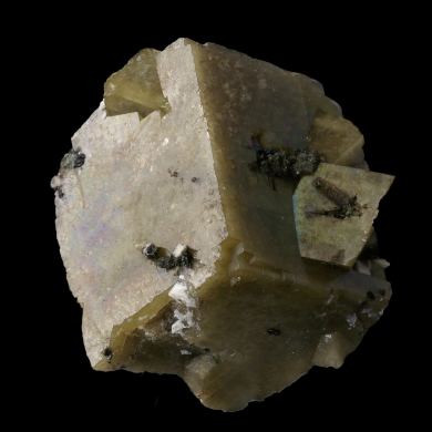 Twinned Siderite Mont St-Hilaire 