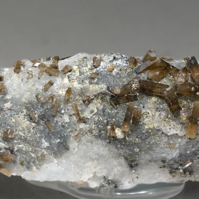 Pyromorphite with Quartz