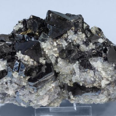 Sphalerite with Quartz, Pyrite and Galena