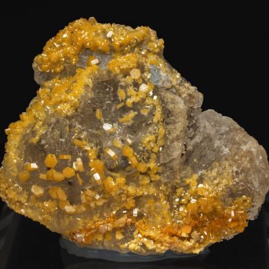 Mimetite with Calcite