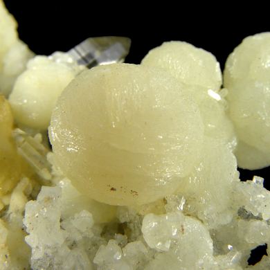 Wavellite with Quartz