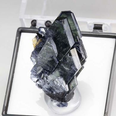Vivianite with Pyrite, Quartz