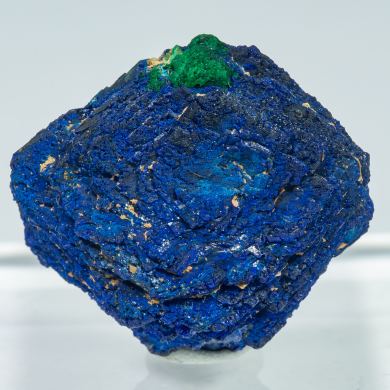 Azurite with Malachite after Cuprite