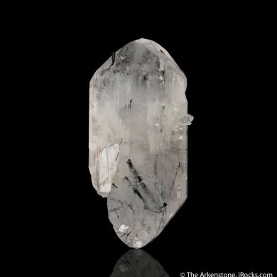 Euclase with Schorl inclusions, Muscovite