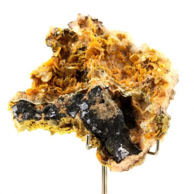 Wulfenite + Galena.