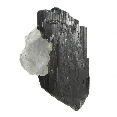 Hubnerite with Fluorite (rare locality specimen) Locality: Himalaya Mine, Mt Illimani, Murillo Province, La Paz Department, Bolivia