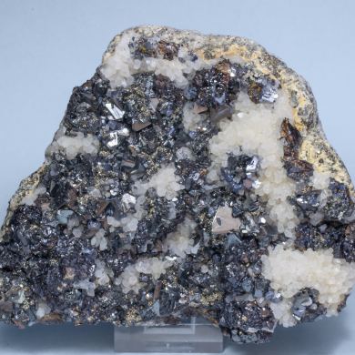 Tetrahedrite with Quartz and Pyrite