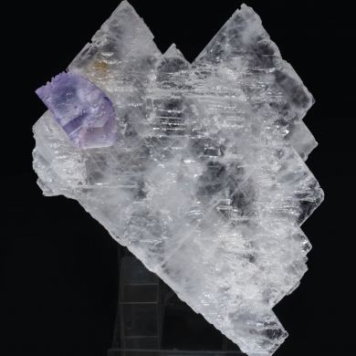 Celestine with Fluorite