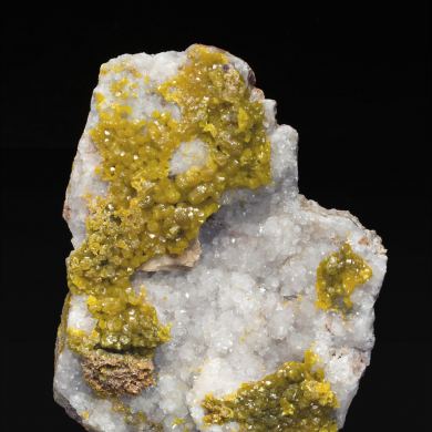 Pyromorphite with Quartz
