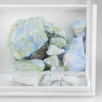 Ceruleite with Schlossmacherite