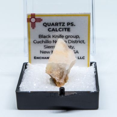 Quartz ps. Calcite