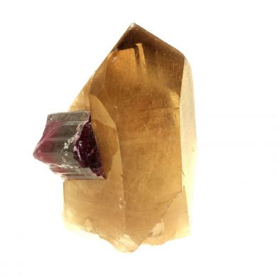 Quartz + Tourmaline.