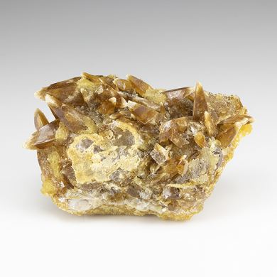 Barite with Calcite
