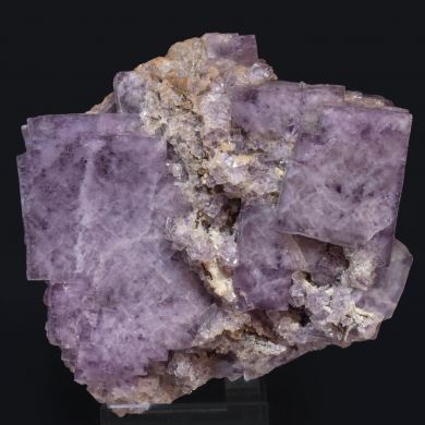 Fluorite with Quartz