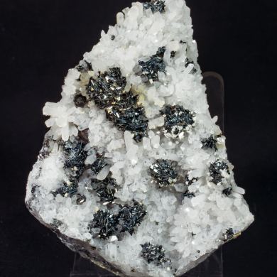 Chalcostibite with Quartz and Dolomite