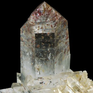 Hematite included Quartz var. Amethyst