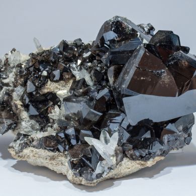 Cassiterite with Quartz
