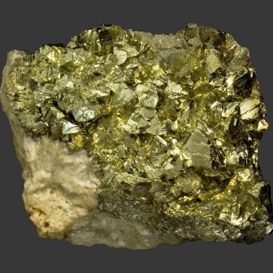 Chalcopyrite, Siderite