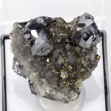 Tennantite with Pyrite, Quartz