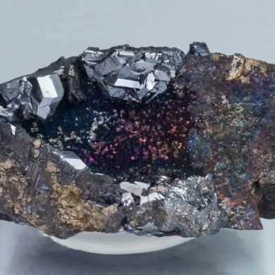 Chalcocite with Pyrite