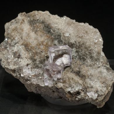 Fluorite with Quartz