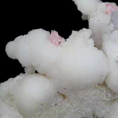 Anhydrite (!) with Rhodochrosite and Quartz