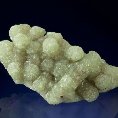 Prehnite Cast After Anhydrite