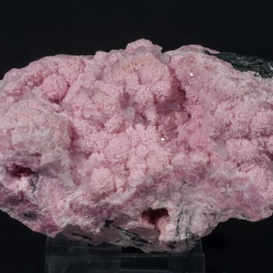 Rhodochrosite with Quartz and Sphalerite