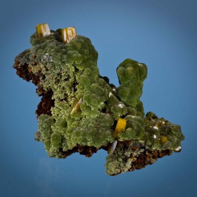 Mimetite With Wulfenite
