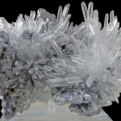 Galena, quartz
