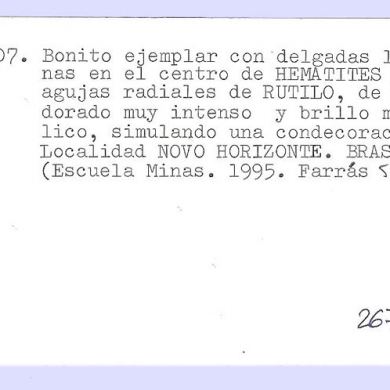 Rutile with Hematite