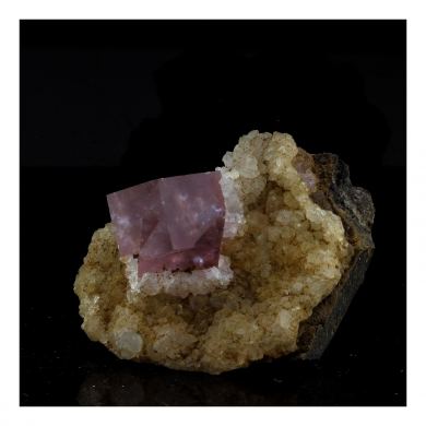 Fluorite + Quartz. 98.0 ct.