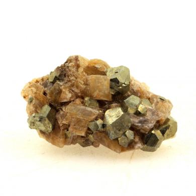 Dolomite + Pyrite. 34.35 ct.