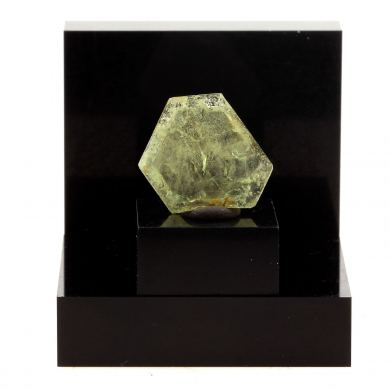 Green Beryl (polished slice).
