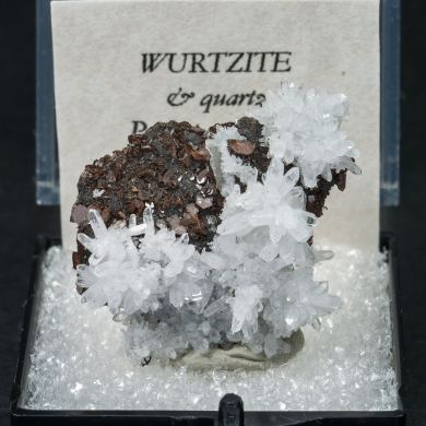 Wurtzite with Quartz