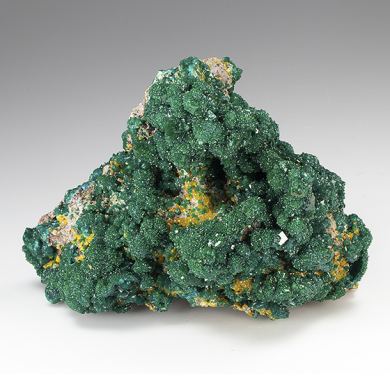 Dioptase with Mimetite