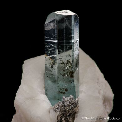 Beryl var. Aquamarine with Feldspar